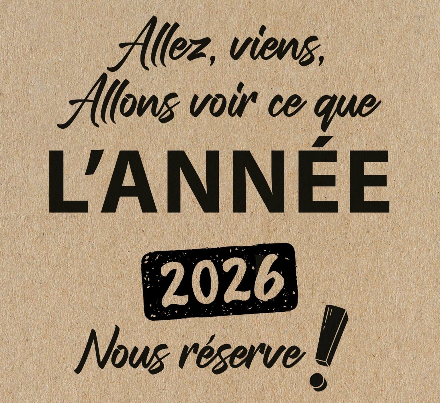 Voeux 2026